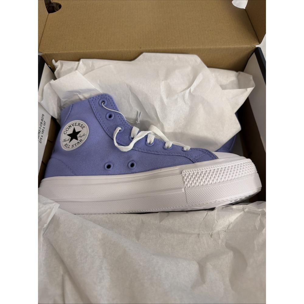 Converse Chuck Taylor All Star Day One Platform Hi Very Peri Purple 3Y A19331F